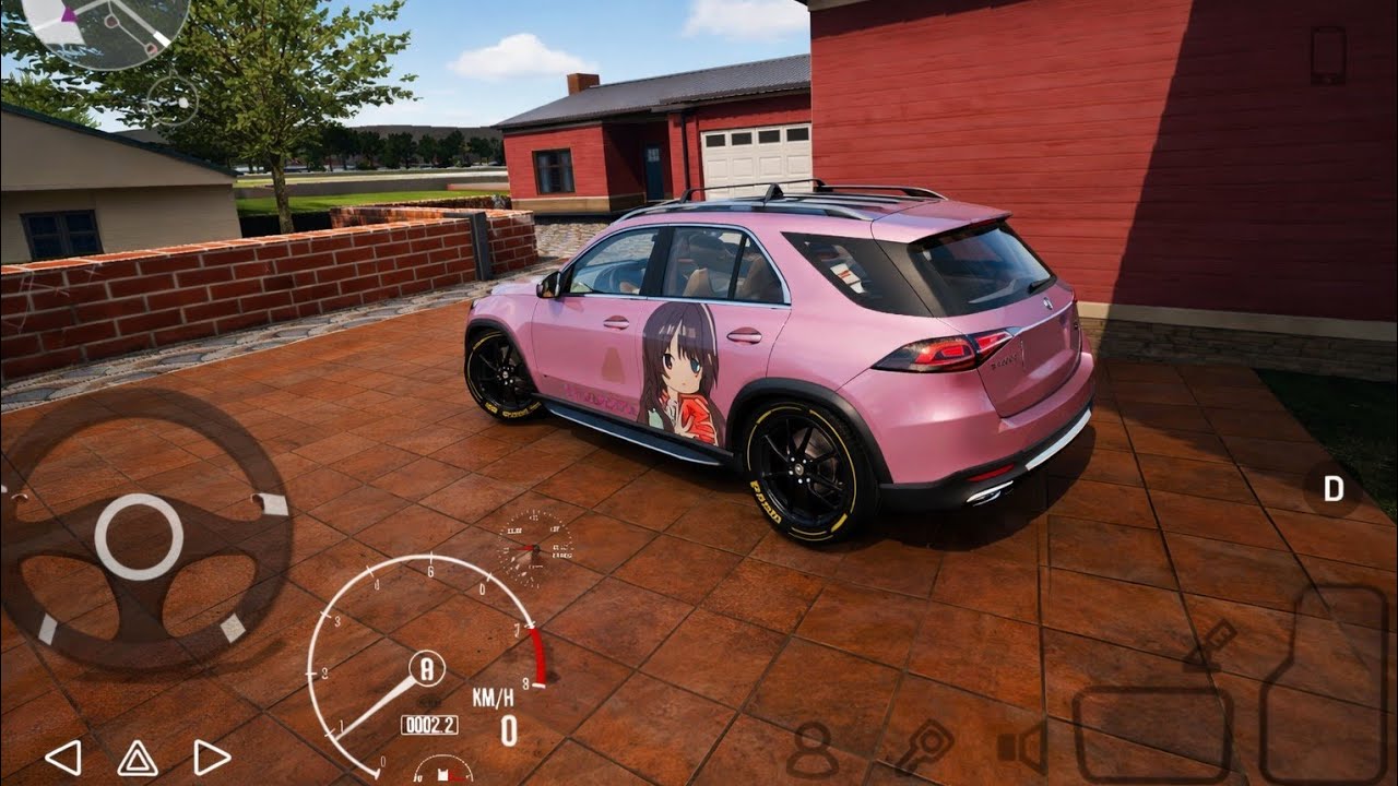 “Ultimate Pink Anime Car Build – Realistic Driving Game” #carparkingmultiplayer #viral #gameplay 