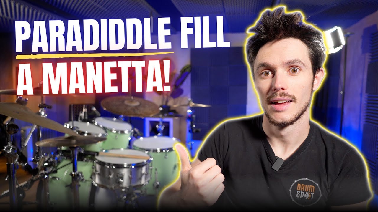 Un FILL con il PARADIDDLE per TUTTI i BATTERISTI