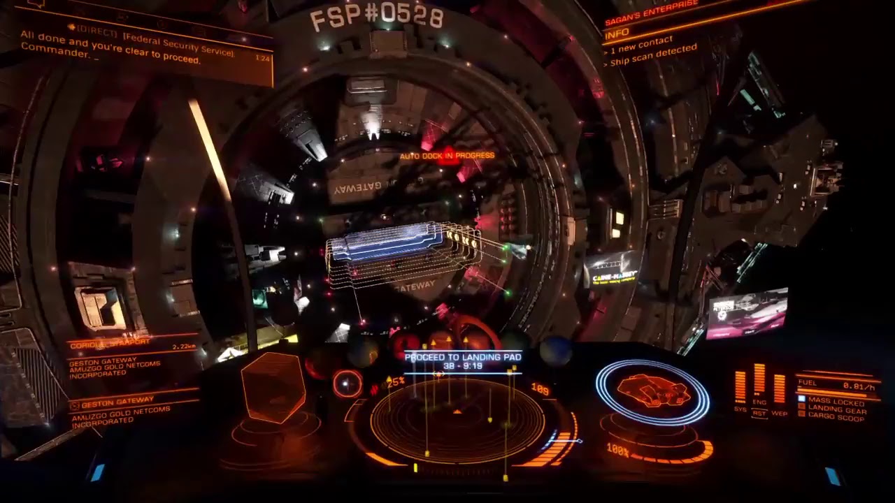 Elite Dangerous no commentary