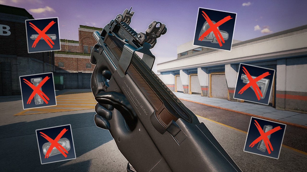 P90 SEM ACESSÓRIOS & SKIN NO BLOOD STRIKE! ❌ (DESAFIO)