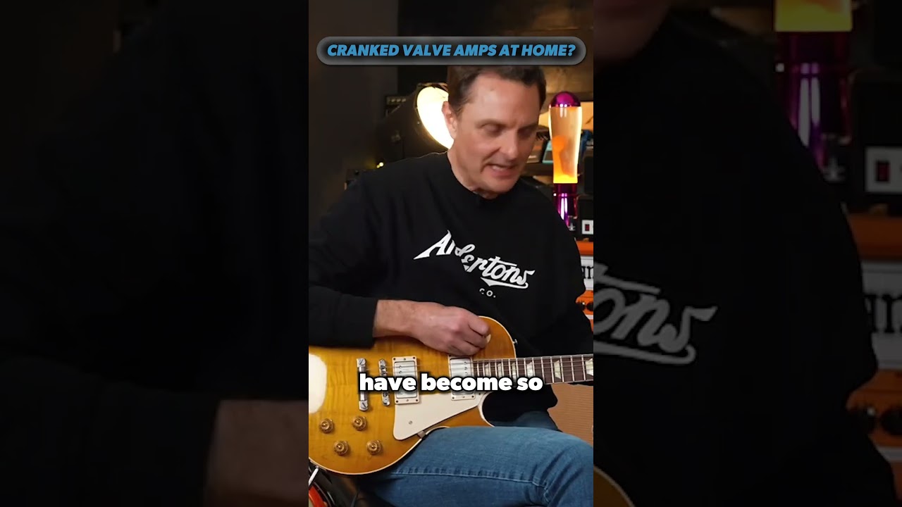 Cranked Valve Amps At Home?! #guitar #twonotesaudio #shorts