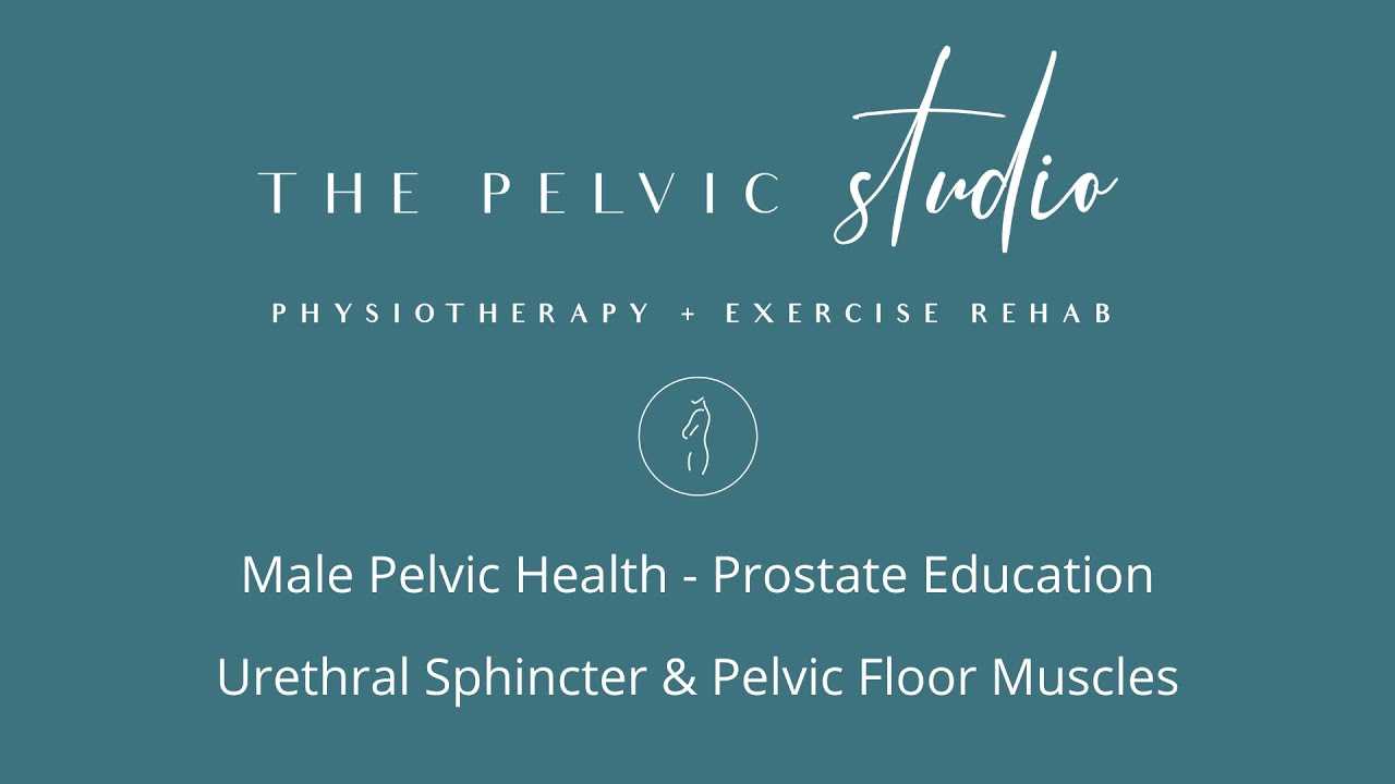 Male Pelvic Health - Prostate Education: Urethral Sphincter & Pelvic Floor Muscles