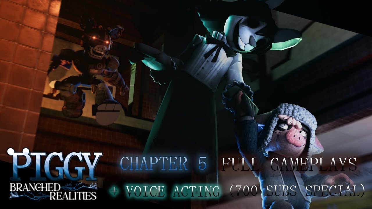 Piggy: Branched Realities - Chapter 5 Full Gameplays. (+ Voice Acting, 700 Subs Speical)