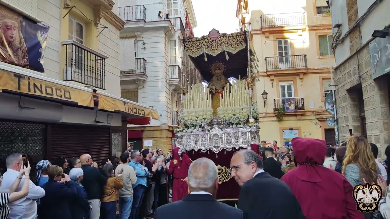 Amargura en c/ Pelota, Domingo de Ramos Cádiz 2025