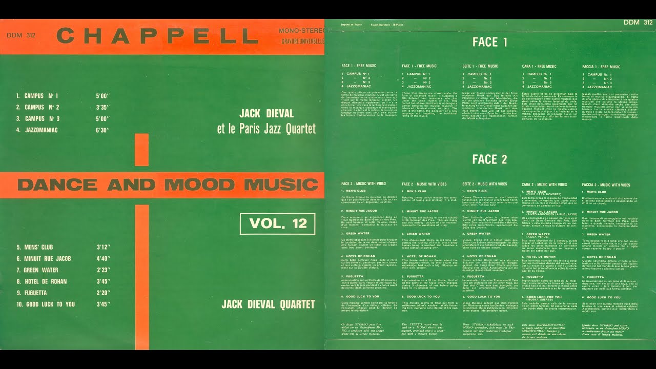Jack Di&eacute;val &ndash;  Jazzomaniac