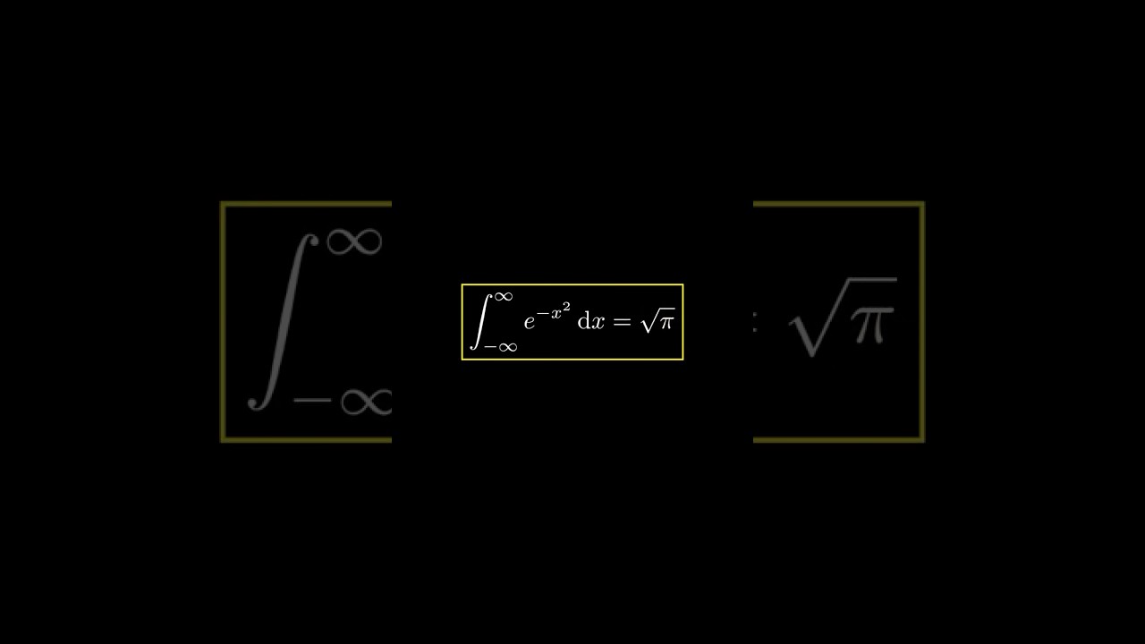 Gaussian integral with Feynman's method
