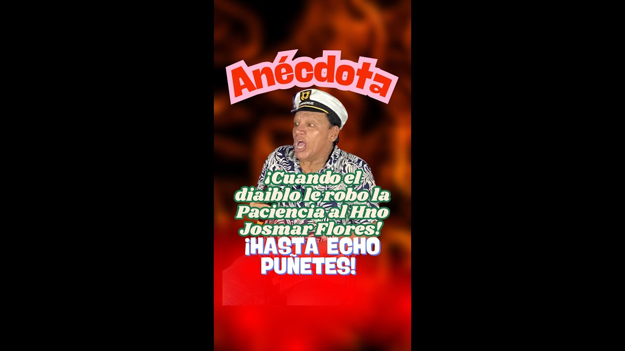 #Anécdotas - Escucha escucha esta experiencia que tuvo nuestro hno Josmar Flores, #vivo