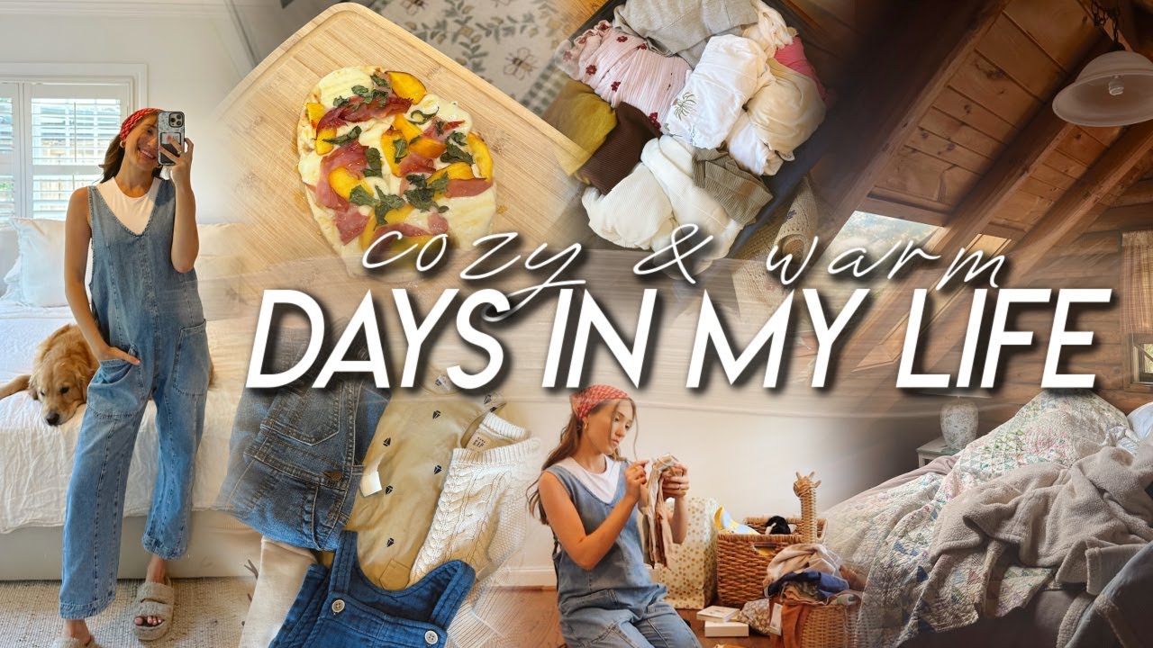 DAYS IN MY LIFE | thrifting, baby clothes haul, cooking new meals, cleaning, & travel prep!
