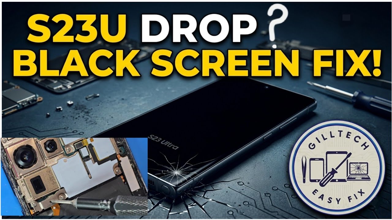 Don't Panic! How to Troubleshoot a Dropped S23 Ultra with a Black Screen