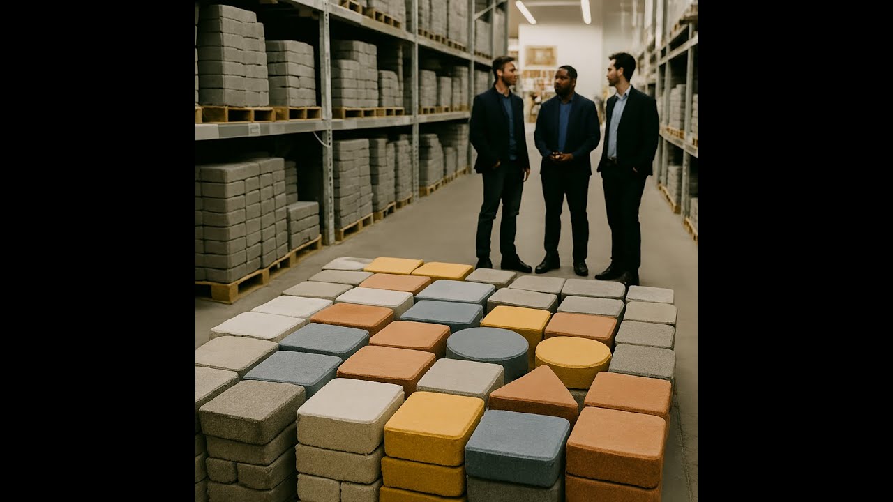 Projet rentable de Production de pavés Business investissement, Techniques Entrepreneuriat solutions