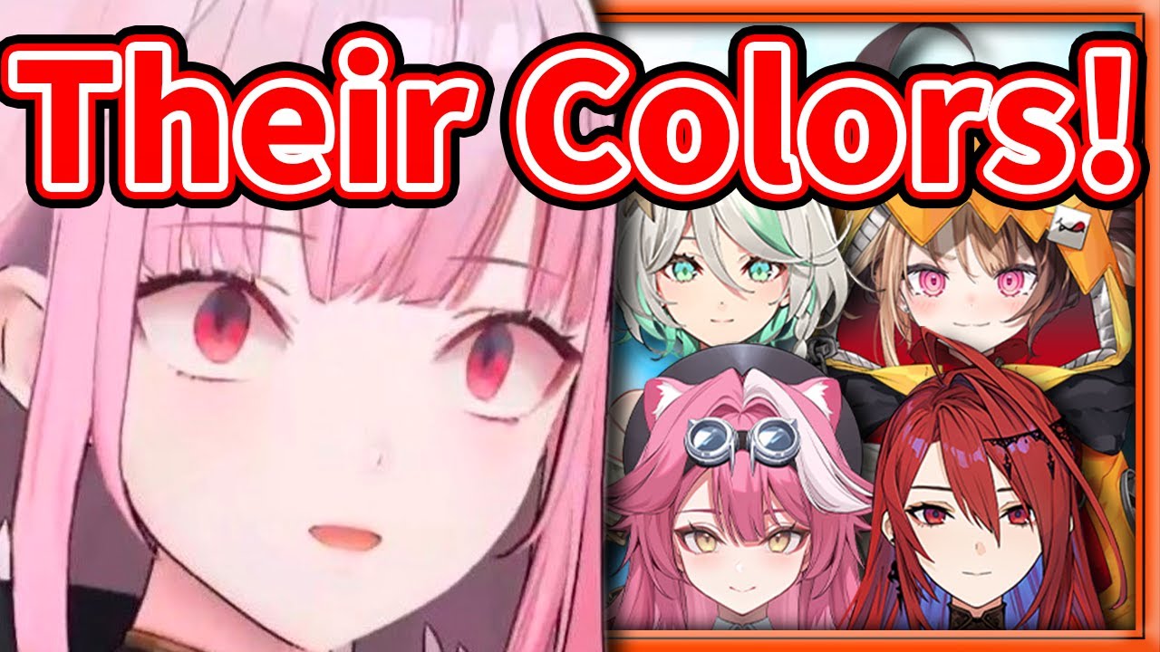 Calli's Theory about HoloJustice's Colors 【HololiveEN】