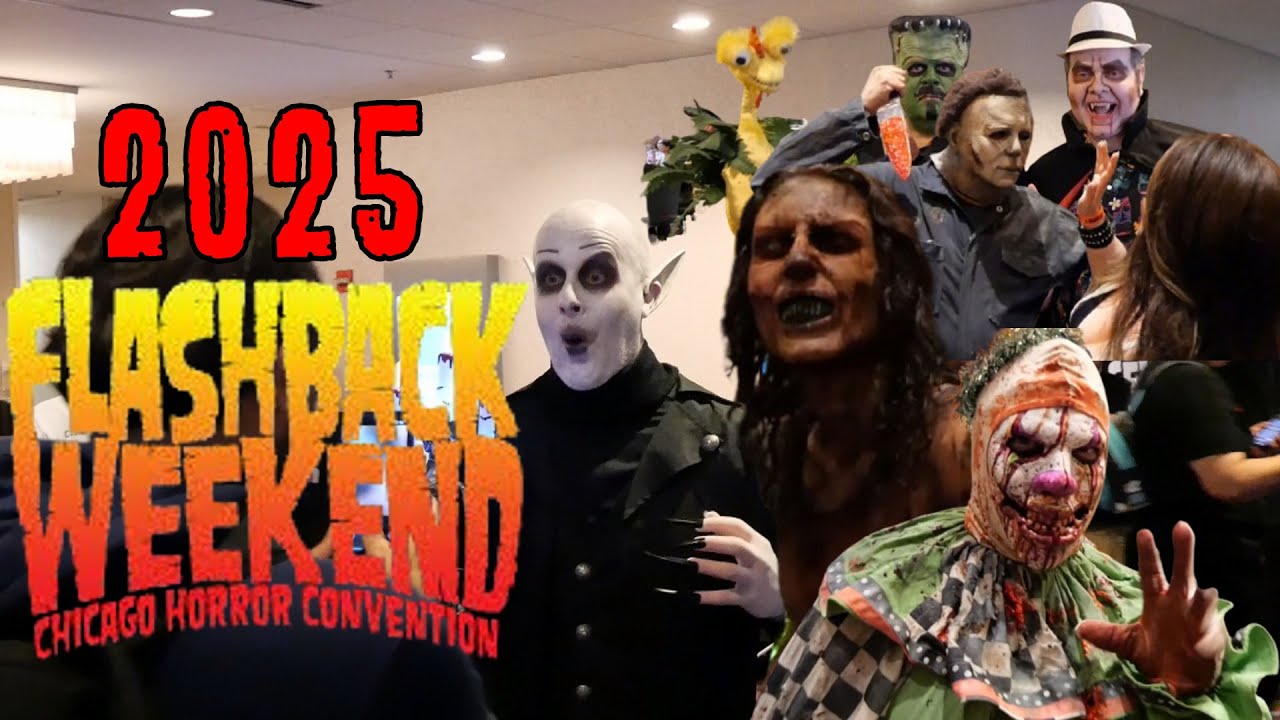 Flashback Weekend Chicago 2025 #horrorcollector #horrorcommunity #svengoolie