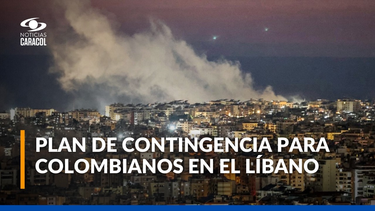 Embajador de Colombia en Líbano habla de bombardeos y desplazamiento masivo en Beirut