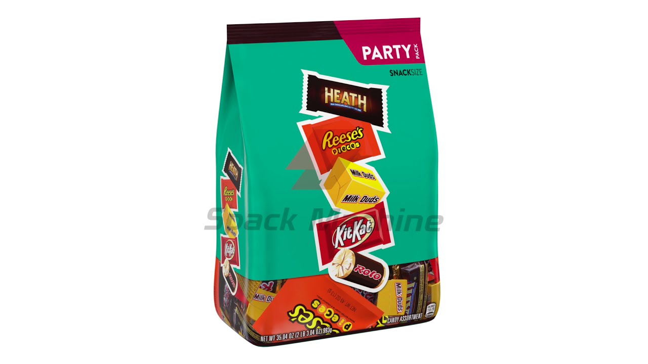 Pet food Pre-made bag packaging machine, stand up pouch gusset bag packing machines block bottom bag