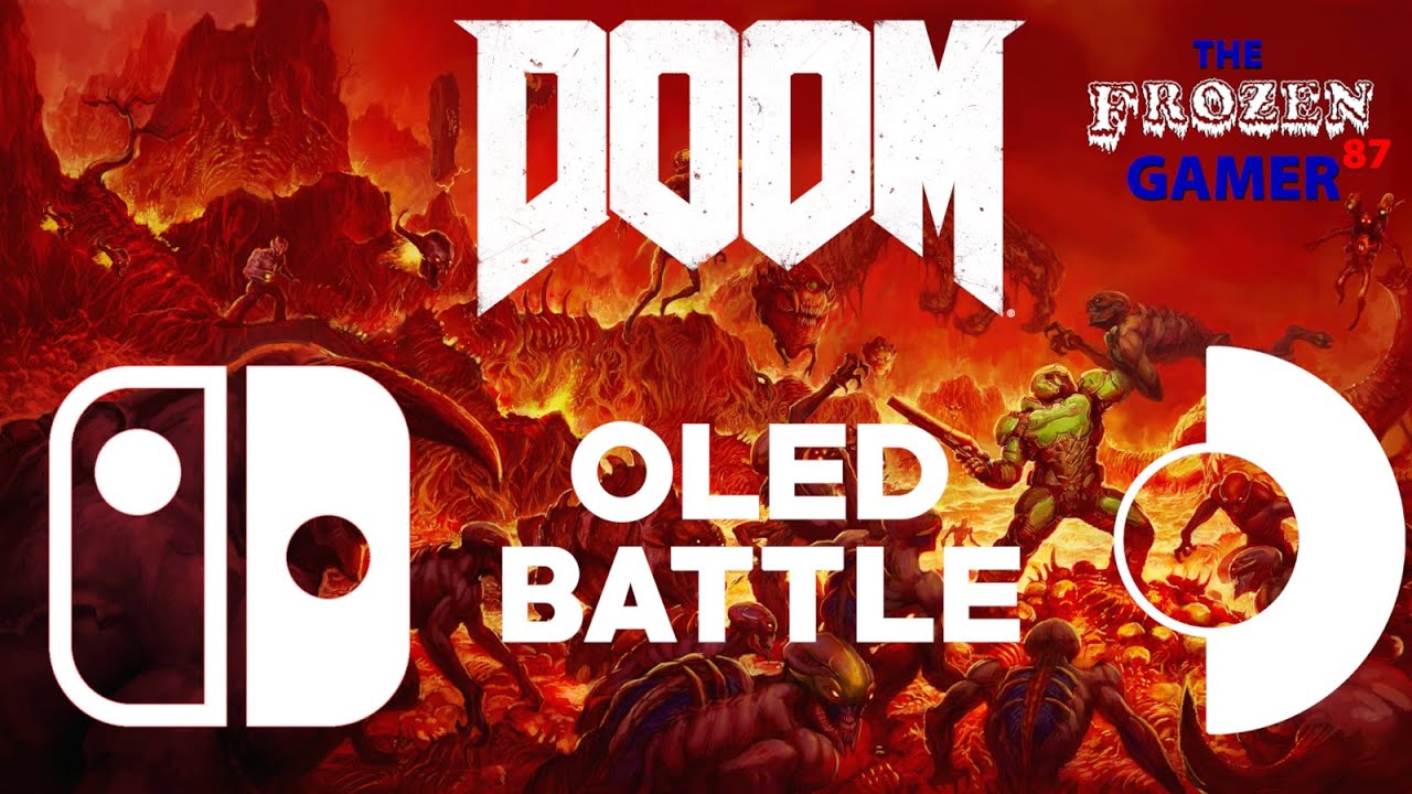 Steam Deck OLED vs Nintendo Switch OLED - DOOM (2016)