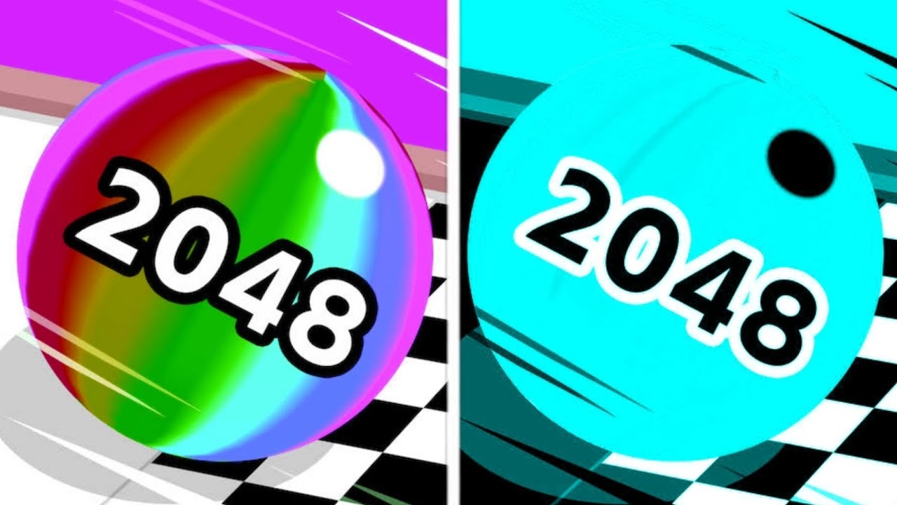 Ball Run 2048 vs Reverse gameplay Ball Colour Run walkthrough , iOS Android New Update ( part : 311