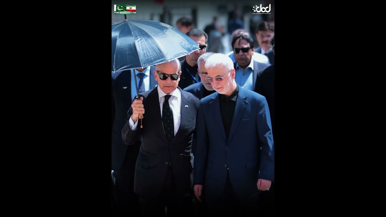 PM Shehbaz Sharif Received by Iran's Interior Minister in Tehran