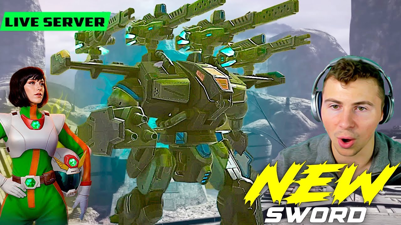 NEW Sword Robot Is RIDICULOUS... #1 Robot In The Game - COOKING The Live Server | War Robots