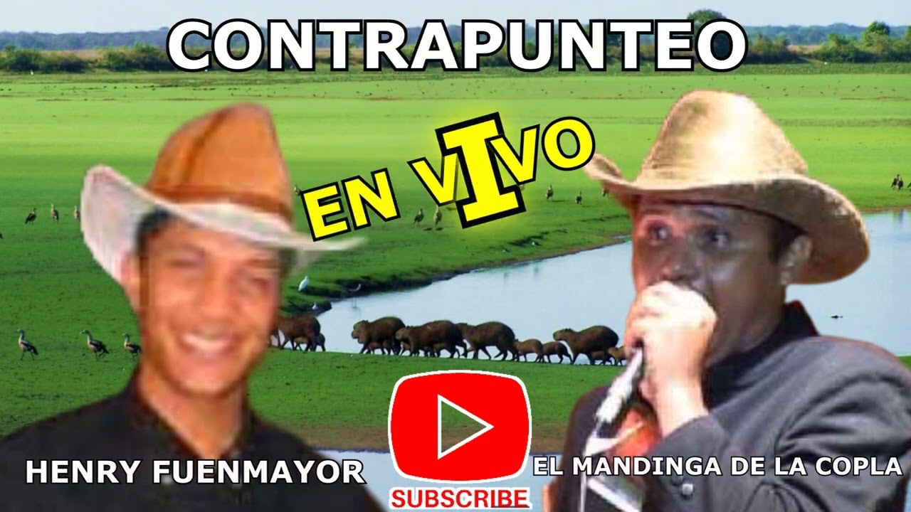 CONTRAPUNTEO HENRY FUENMAYOR Y EL MANDINGA DE LA COPLA EN CIUDAD BOLIVAR, MUSICA LLANERA, JOROPO EN