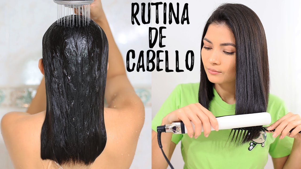 RUTINA DE CABELLO DURANTE LA CUARENTENA | TRATAMIENTO PARA CRECER EL PELO | Bessy Dressy