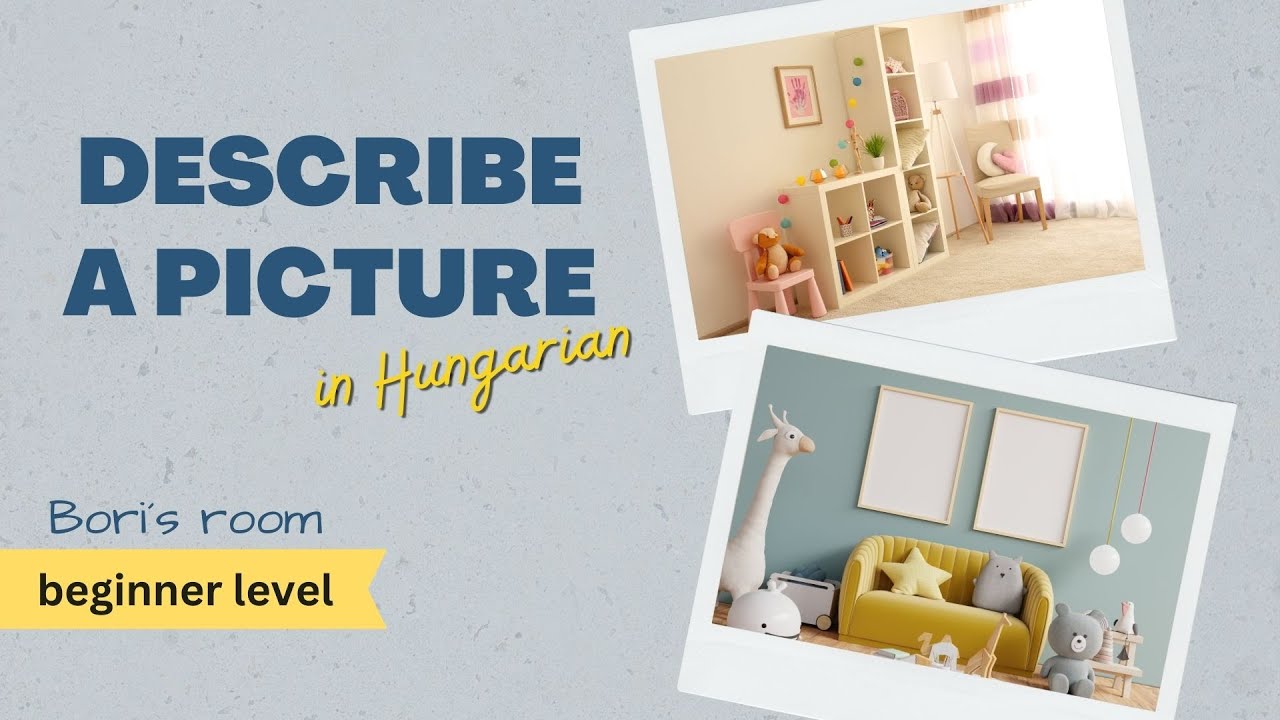 Describe a picture in #hungarian / BORI´S ROOM