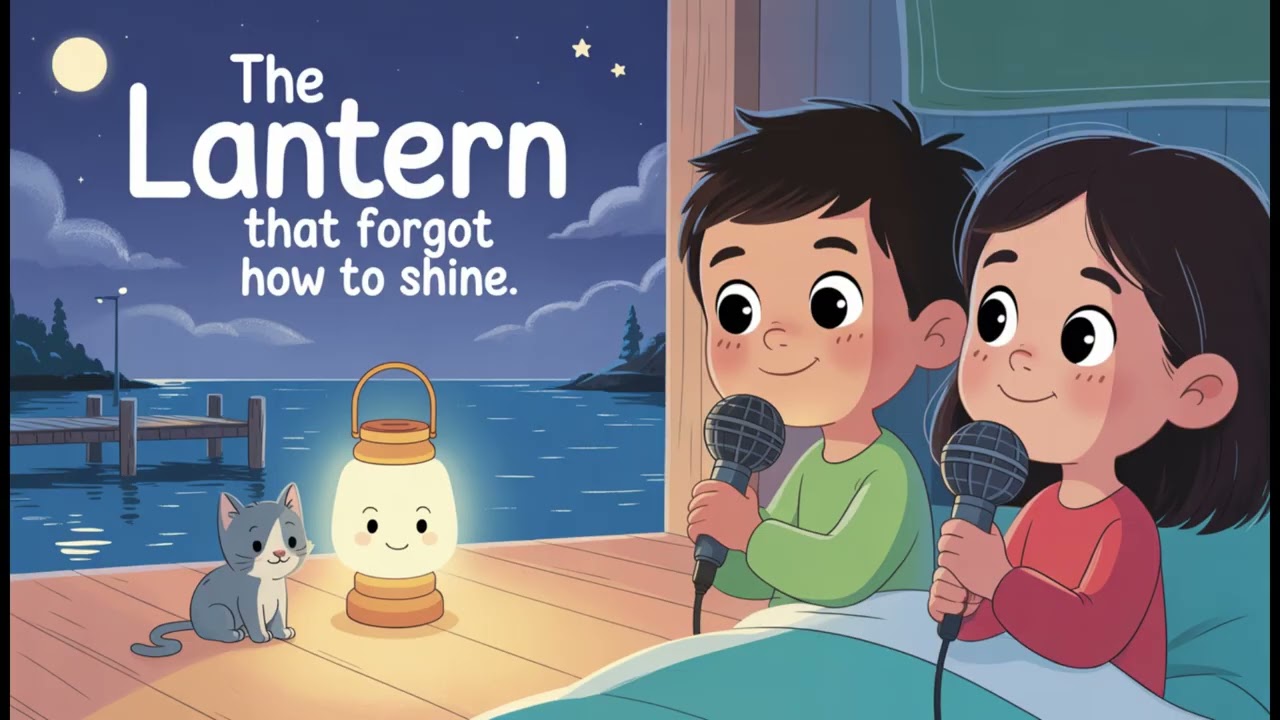 Bedtime Story for Kids: The Lantern That Forgot How to Shine