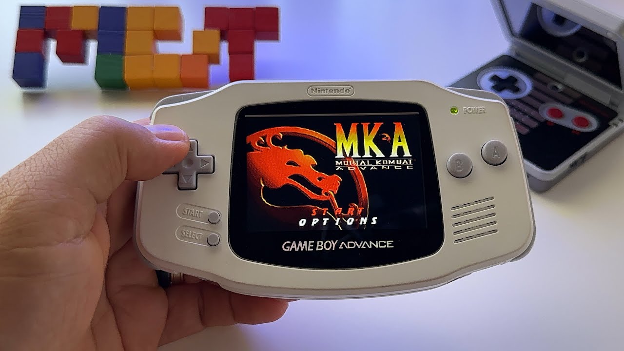 Mortal Kombat Advance MKA — игровой процесс Nintendo Gameboy Advance