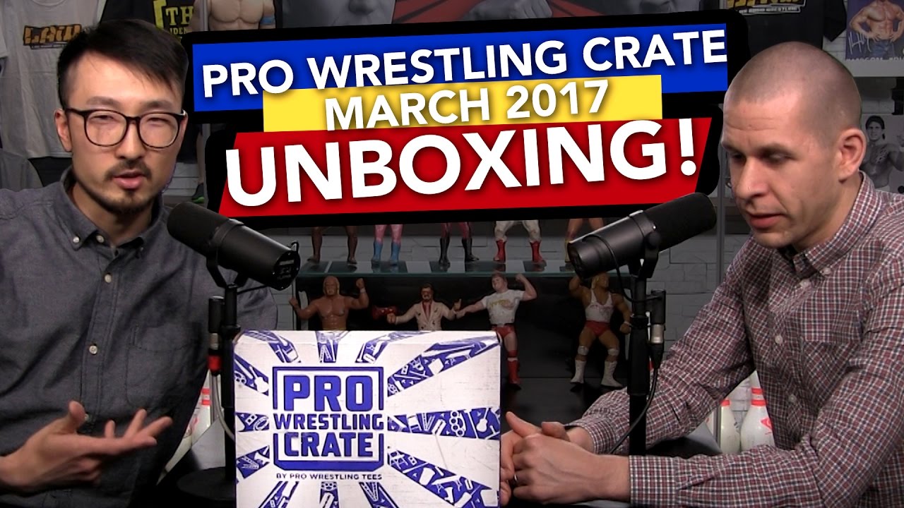 Pro Wrestling Crate UNBOXING! (MAR 2017) Kenny Omega, Young Bucks, Chris Hero