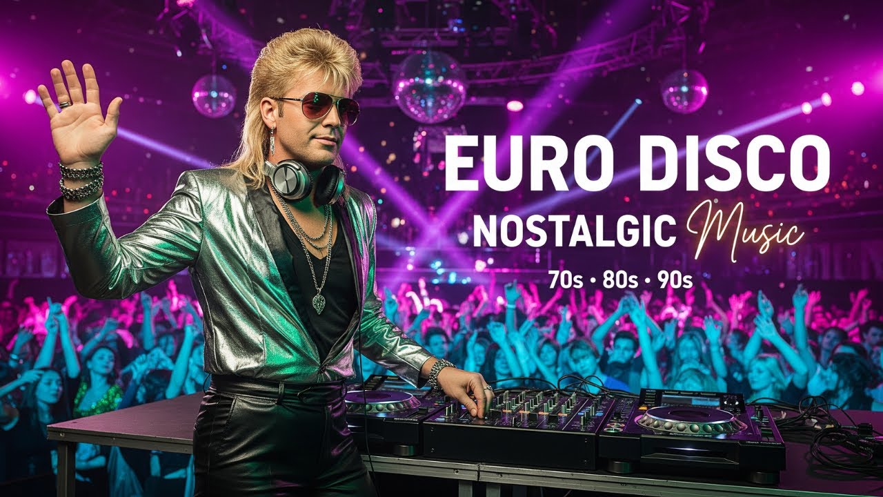 Classic Neon Euro Disco 1980s | High-Energy Retro Club Mix for Timeless Dance Souls 💫 LV27
