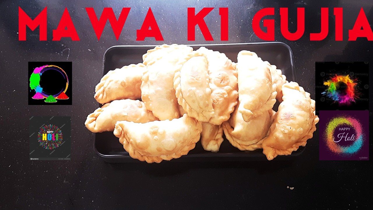Mawa Ki Gujia - Holi Special