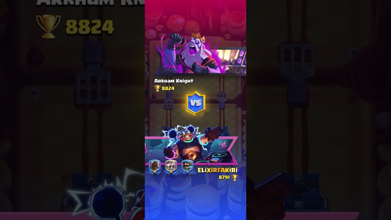 SAĞLAM KAYAYA ÇARPTIK İKSİRİM SON ANDA YETİŞTİ !!! Clash Royale 