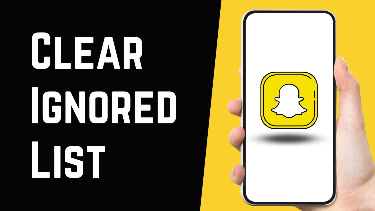 Как очистить список &laquo;Игнорируемых из списка добавленных мной&raquo; в Snapchat | Советы по Snapchat 2023