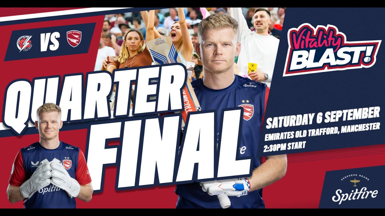 🎥 Highlights | Lancashire Lightning vs. Kent Spitfires