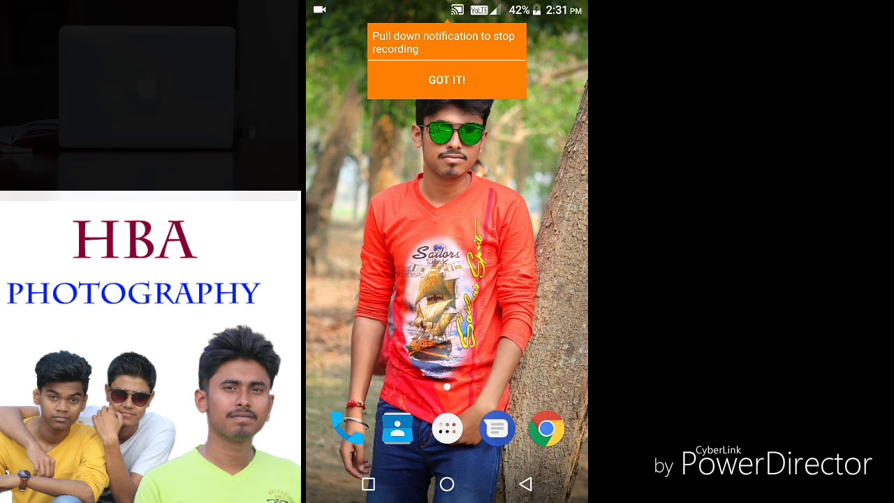 Ps Touch background change