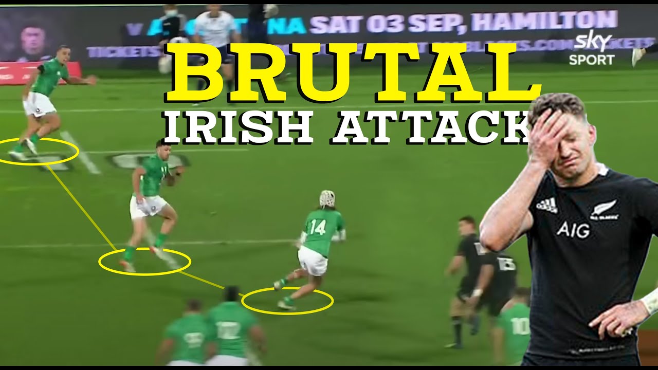 Ireland DOMINATING the All Blacks for 4 minutes 58 seconds