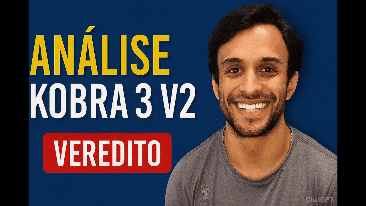 Kobra 3 V2 Combo, análise compleota.