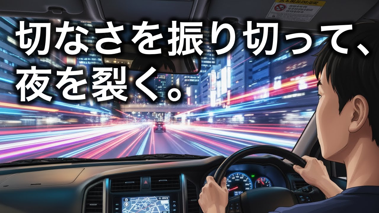 車窓のスピード｜切なさが加速する、深夜のドライブ