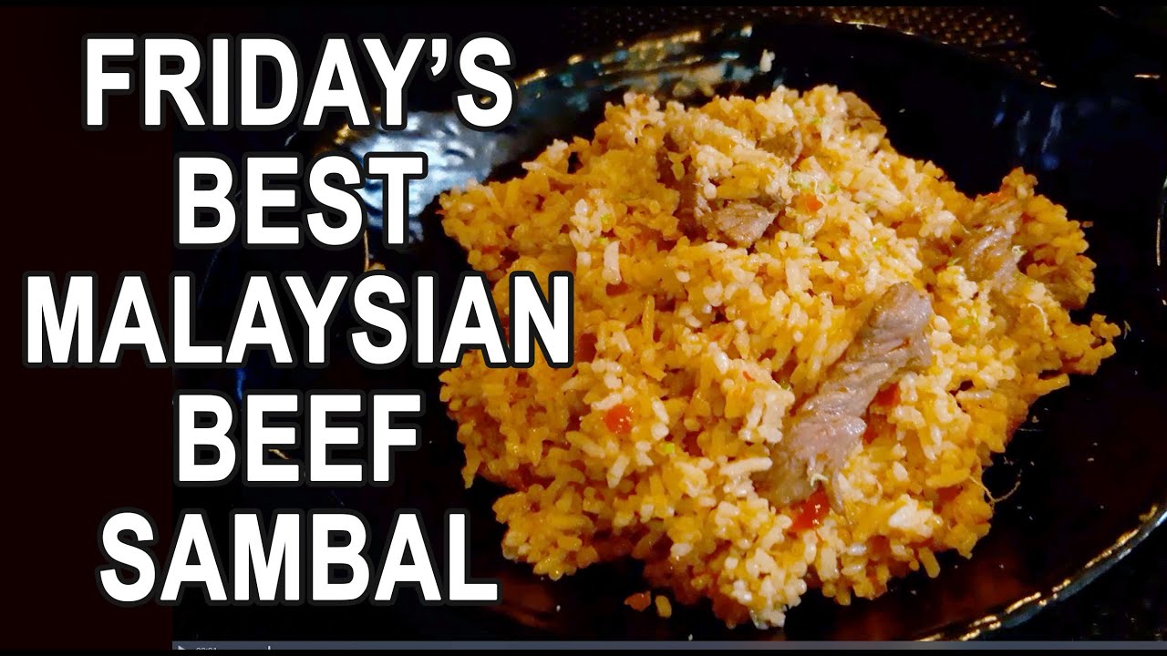 FRIDAY'S BEST EAT WITH ME WITH SAMBAL