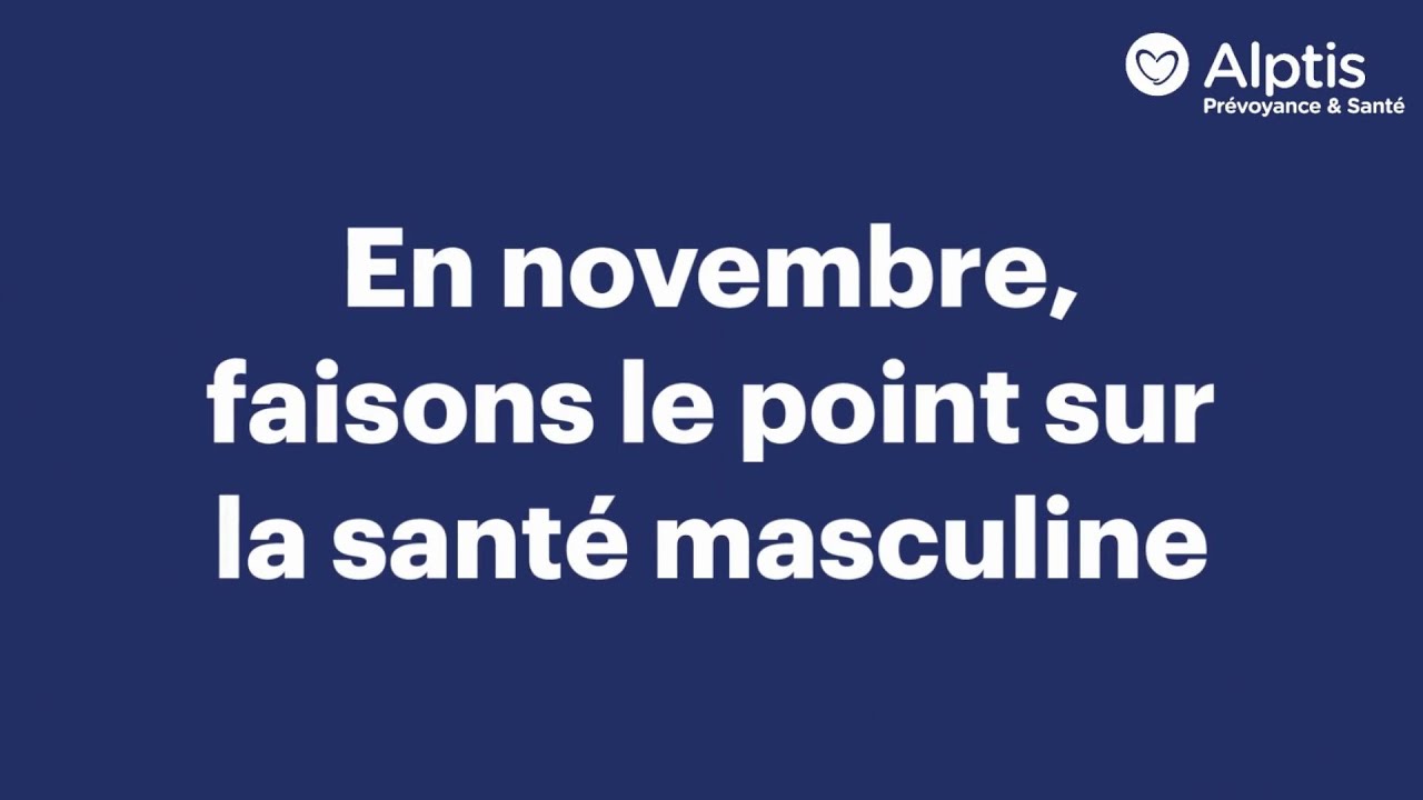 Sant&eacute; masculine : levons les tabous