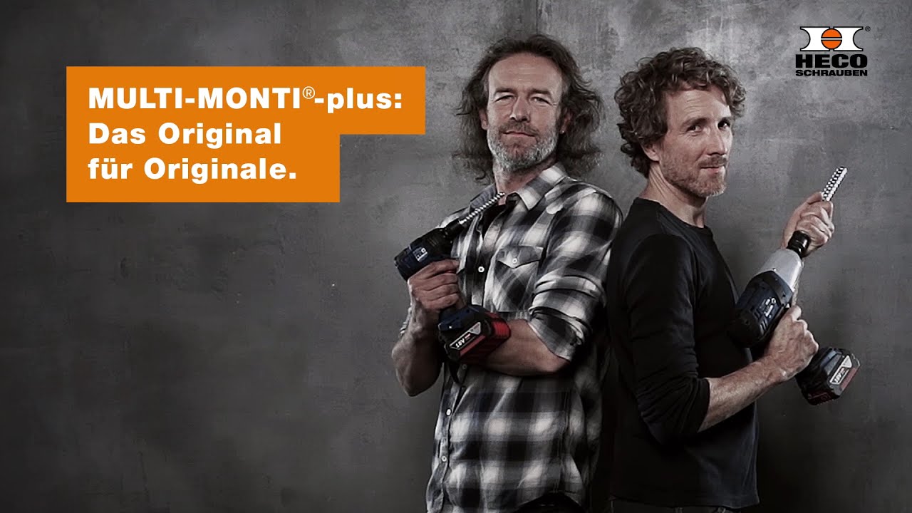 MULTI-MONTI®-plus: Keine Kompromisse. Ob Beton oder Mauerwerk.