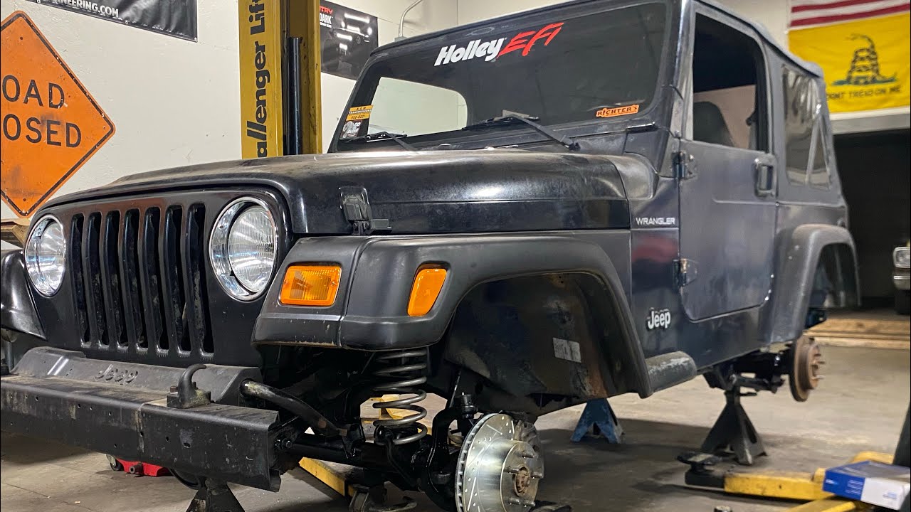 Jeeps by Richter Ep.67 Ls TJ sitting on its axles and more updates 