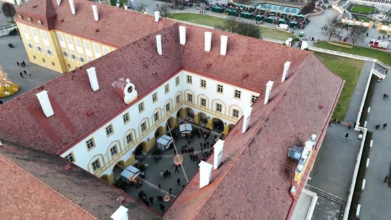 Schloss Hof - aerial view