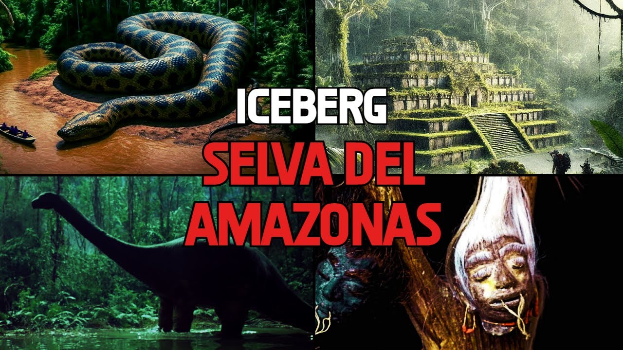 El Iceberg de la Selva del Amazonas (criaturas extrañas, encuentros, misterios)