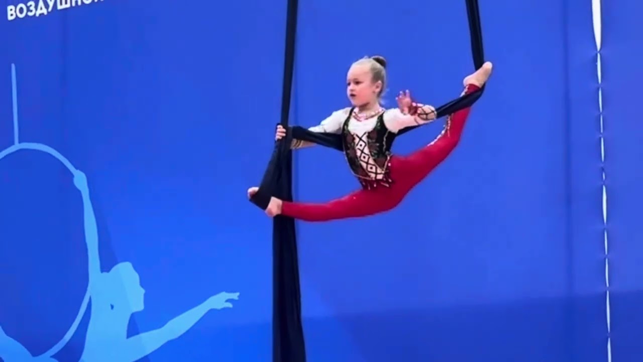 Соревнования по воздушной гимнастике. Московский. 17 ноября 2024. Александра Буше TG:  @air_bushe