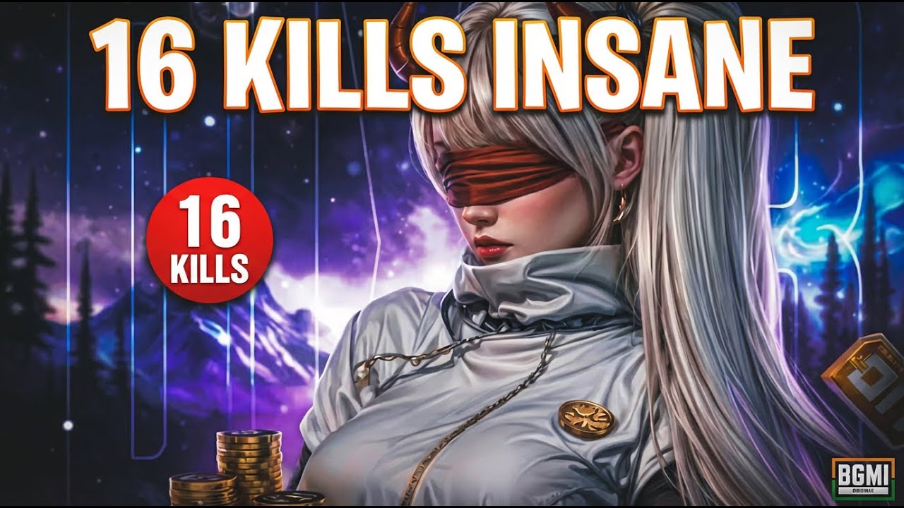 16 kill ,I Can't Believe That Just Happened.@BGMIMASTER4