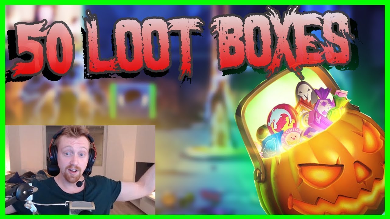 VILKEN TUR! - 50 Halloween Loot Boxes Overwatch p&aring; Svenska