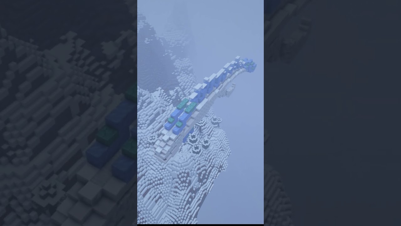 Fire Dragon VS Ice Dragon - Minecraft Timelapse! #minecraft #minecraftbuilding #minecraftfight