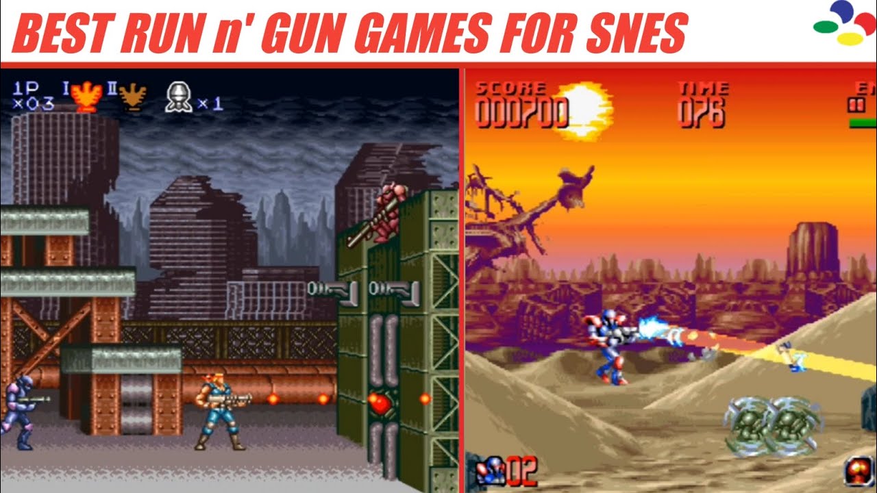 Top 7 Best Run n Gun Games for SNES