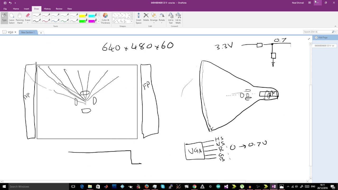 VGA driver for FPGA in VHDL