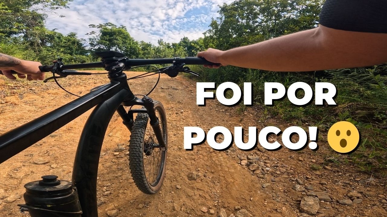 EXPLORANDO UMA TRILHA NOVA DE MTB (QUASE DEU RUIM!😥)